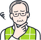 悩む 男性イラスト