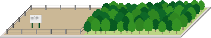 土地のイラスト