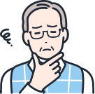 悩む 男性イラスト