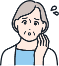 悩む 女性イラスト