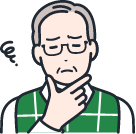 悩む 男性イラスト